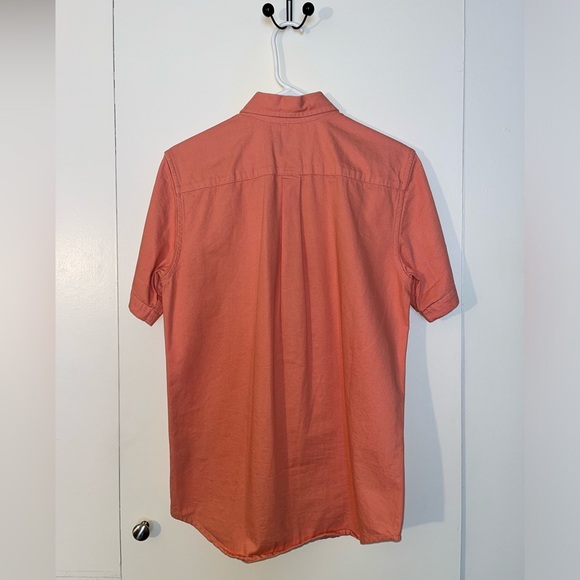 Obey Men’s Denim Pink Button-Up Shirt Small - Picture 2 of 2